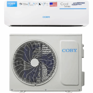 Aire acondicionado Coby CY-AC-INV-18K 18000BTU Inverter frío/calor 220V/60Hz con kit